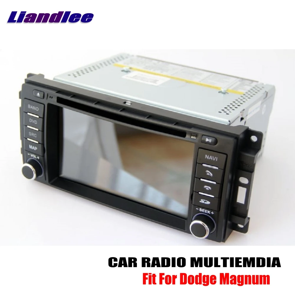 Автомагнитола Liandlee для Dodge Magnum 2008 ~ 2009 Android DVD плеер GPS Navi навигация карты OBD камера