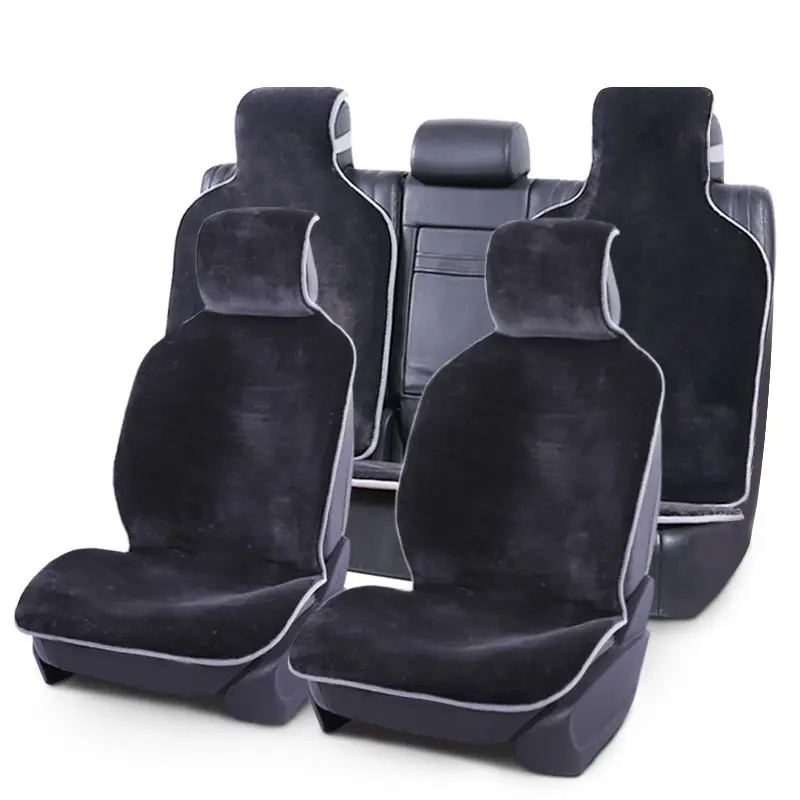 Winter Automobiles Seat Covers Full Car Seat Cover Universal Fit Interior Accessories Protector 7 Colors Gray Car-Styling