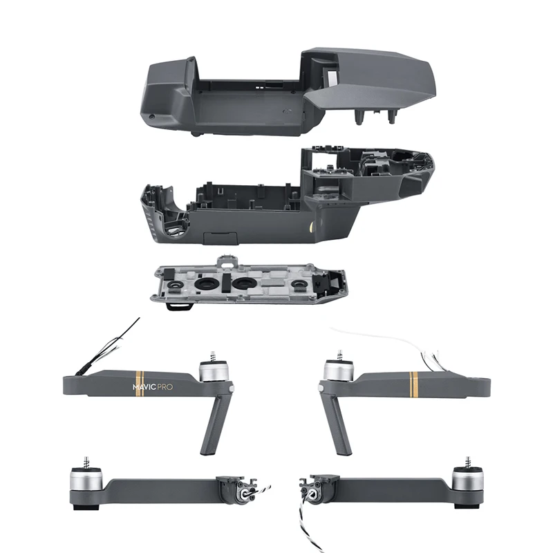 Корпус Корпуса дрона для DJI Mavic Pro запчасти ремонта рычага двигателя средняя рамка