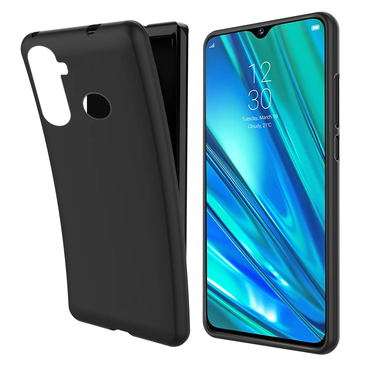 Matte texture Case For OPPO Realme 5 Pro Phone Cover Ultra-thin Soft TPU Shockproof Protective funda |