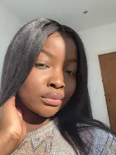 Pelo humano recto Peluca de encaje transparente Frontal de encaje pelucas 30 pulgadas de largo T parte Remy hueso recto frente de encaje pelucas de cabello humano