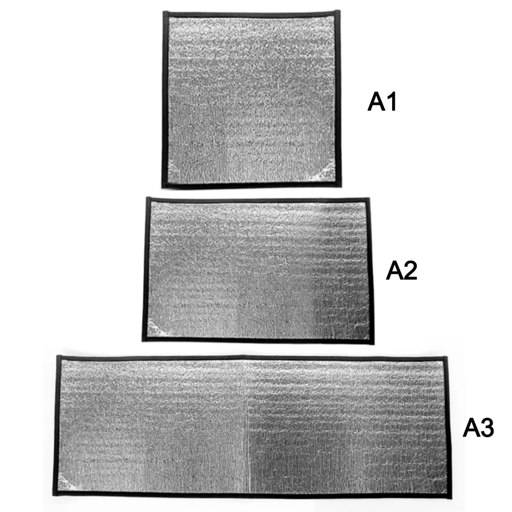 

New Design 3 Sizes Pet Heating Mat Reflective Film Reptile Electric Pet Breeding Box Fast Heating Pad Heat Preservation Mat