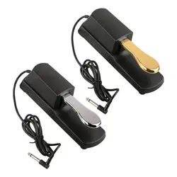 Damper Sustain Pedal Foot Switch Piano Keyboards Sustain Foot Pedal Damper Pedal for Electric Piano Keyboards