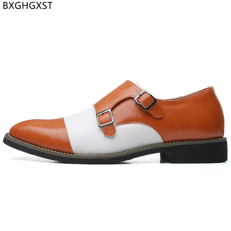 

Office 2023 Formal Slip on Shoes Men Wedding Dress Loafers Men Dress Double Monk Strap Shoes Italian Oxford Shoes for Men Zapato