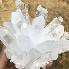 Natuurlijke Zeldzame Witte Quartz Crystal Cluster Minerale Specimen Healing