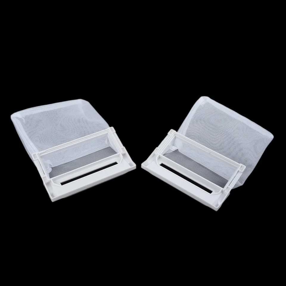 2 Pcs Washing Machine Filter Bags Laundry Lint Hair Catcher Mesh For-LG