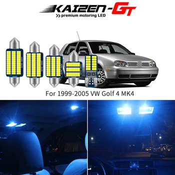 

Error Free Car LED Interior Light Bulbs Kit For 1999-2005 Volkswagen VW Golf 4 MK4 Dome Light /Trunk Light /Door Courtesy Light