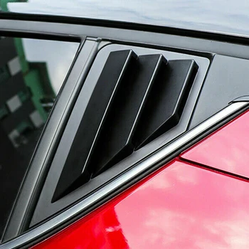 

Matte Black Louver Vent Cover Plastic Replacement Accessories Exterior