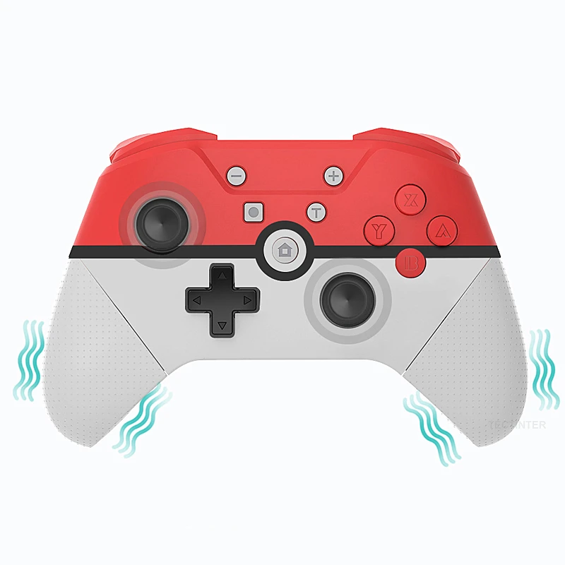 Беспроводной контроллер Поддержка Bluetooth для Nintendo Switch Pro NS Lite PC NFC с 6-осевым