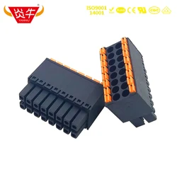 Conector pcb fêmea 3.5mm 15edgknh kf2edgks dfmc 1,5/4 st 3, 5 1790124 conector plugue conector temporal plugue plugue conector phoenix contato yanyu