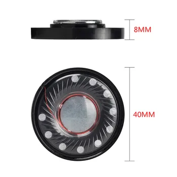 

40MM Headphone Speaker For qc15 qc25 qc35 qc3 AE2 OE2 hifi Headset driver Bluetooth Earphone DIY 32ohm Deep Bass Neodymium 2PCS
