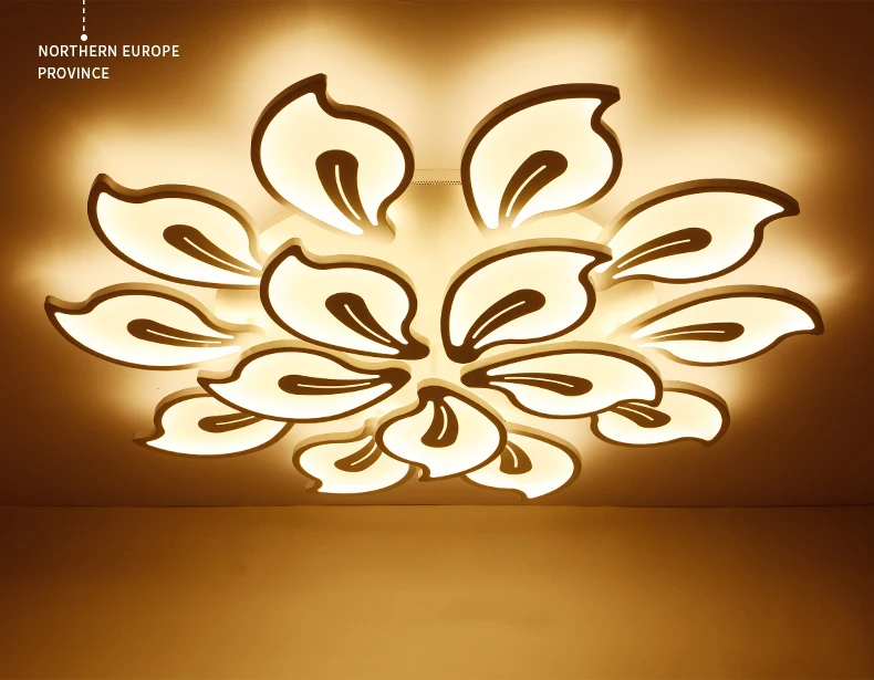 Светодиодный Люстра для гостиной спальни домашняя люстра от sala современный светодиодный потолочная люстра лампа освещение люстра