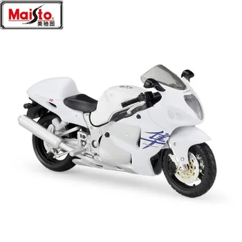 

MAISTO 1:18 SUZUK Hayabusa GSX1300R Diecasts Motorcycles Simulation Alloy Model Collection Gift Toy Decoration for Kids with Box