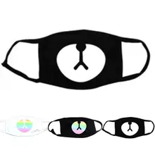 Allkpoper KPOP, унисекс, милая, аниме, мультфильм, медведь, маска для рта, Kawaii, против пыли, маска для лица, зимняя, хлопковая, забавная, аниме, аксессуары
