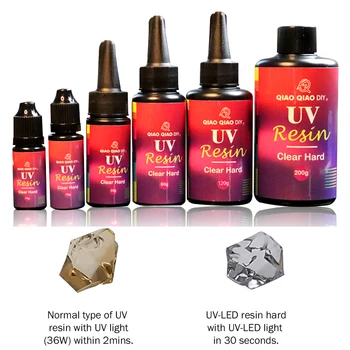 

UV Epoxy Resin Toy Hard Jewelry Making UV Glue DIY Epoxy Resin Model Fast Curing Professional #734