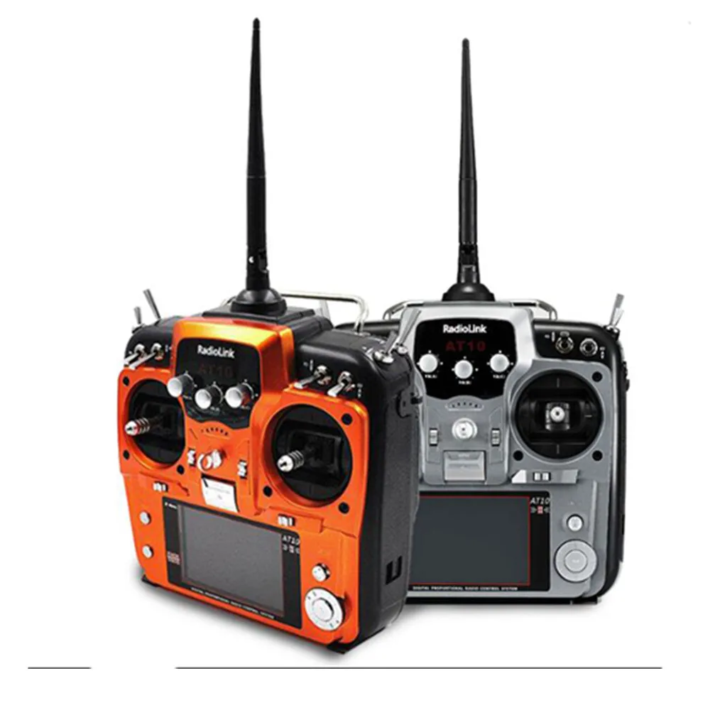 Original RadioLink AT10 II 2.4Ghz 12CH RC Transmitter with R12DS