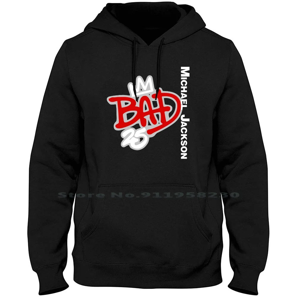 Michael Jack Son Bad For Dark Felpa Con Cappuccio Maglione 6Xl Big Size Cotton Michael Jack Son Album Walk King Jack Dark Son Bum Bad Ark So