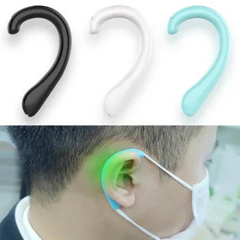 

Louleur 1 Pair Universal Mask Artifact Silicone Ear Muffs Comfortable Analgesic Reusable Ear Protector Artifact Ear Protection