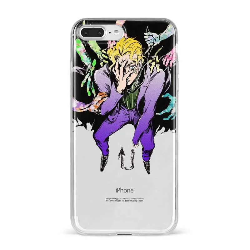 iphone 7 case JOJO’S BIZARRE ADVENTURE OVER HEAVEN JoJo Anime phone accessories Case Cover Shell For  iPhone XR MAX X 8 7 Plus 6 11 12Mini Pro iphone 7 wallet case