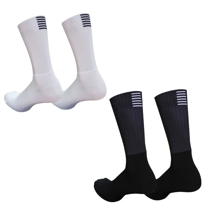 Tregua selva Disciplinario New Silicone Anti Slip Seamless Cycling Socks Men Pro Aero Socks Breathable  Wearproof Road Bike Socks Calcetines Ciclismo