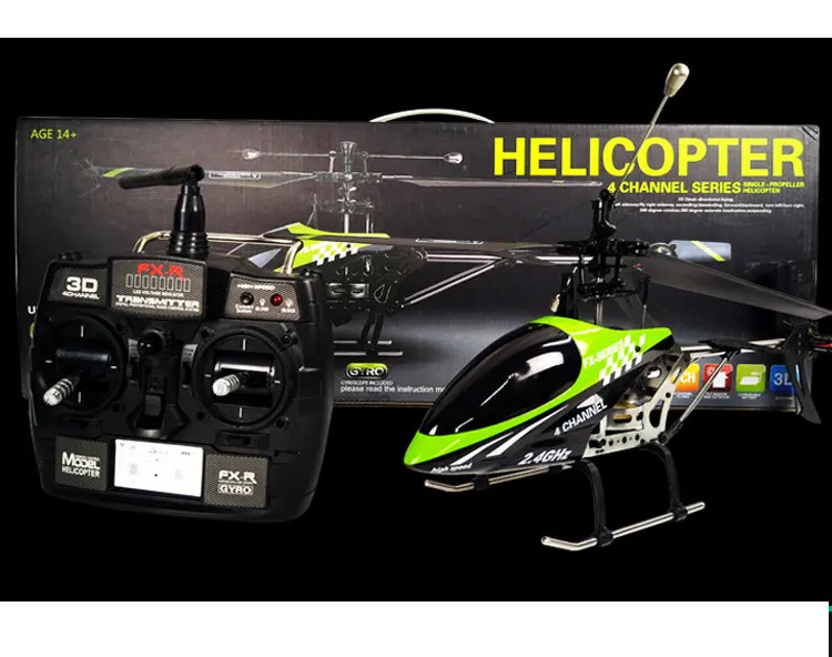 Zusatzakku EFASO Feilun FX078  4-Kanal 2,4GHz Single-Rotor RC Helikopter Heli 