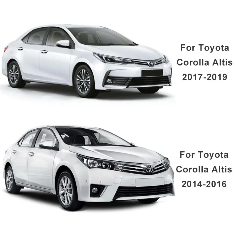 Крышка дверной ручки для Toyota Corolla altis E170 2014 2015 2016 2017 хромированные детали ABS corolla