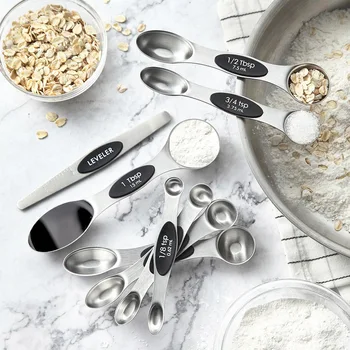 

Stainless Measuring Spoon Measure Spoon Set Measuring Tools for Kitchen Accessories Kitchen Tools Cooking Baking Accessories