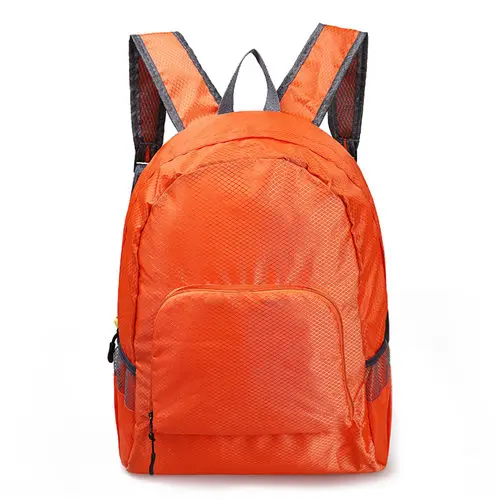 Уличный спортивный переносной водонепроницаемый дорожный складной рюкзак для пеших прогулок, кемпинга, путешествий, женских спортивных сумок, мужской рюкзак - Цвет: Orange