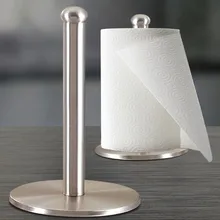 Бумага Полотенца держатель из нержавеющей стали для кухни ручки устойчивый Бумага Полотенца держатель плавного вращения для легкого, ванная комната