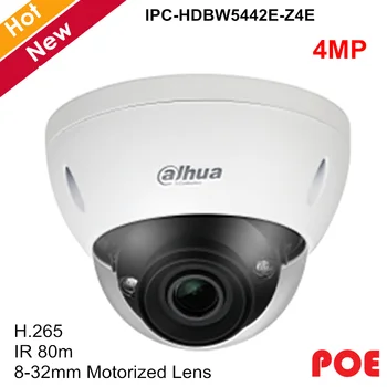 

Dahua PRO-AI 4MP IP Camera IPC-HDBW5442E-Z4E H.265 8mm-32mm Motorized Lens 3pcs IR LEDs IR 80m Support Face Capture and POE