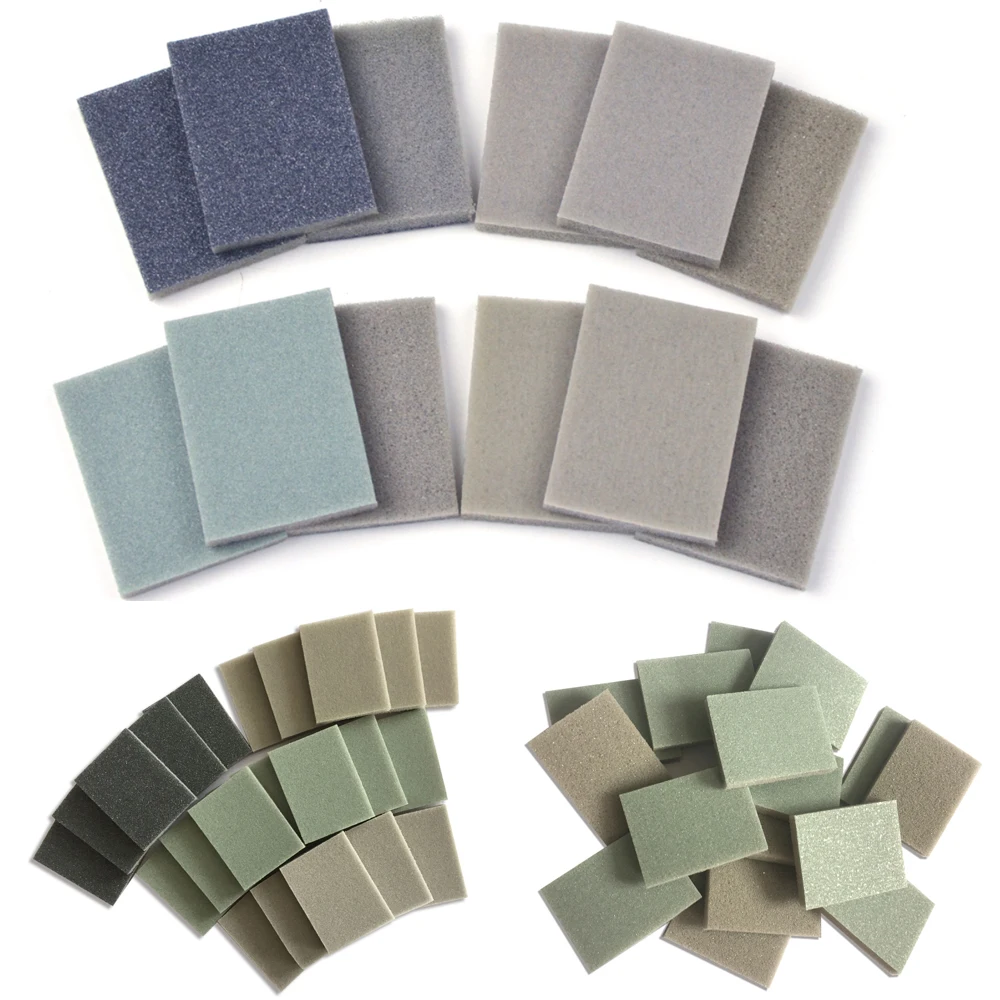 30*40mm Sponge Sandpaper Sanding Discs Rectangular Sanding Sponge Block