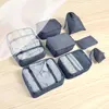 6/8pcs Waterproof portable Travel Bags Clothes Luggage Organizer Quilt Blanket Storage Bag Suitcase Pouch Packing Cube Bags ► Photo 2/6