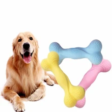 Костной формы моляры резиновые моляры немецкая овчарка собака игрушка для домашних животных собака укус здоровье гигиеническая молярная тренировка