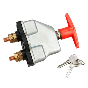 

12/24V 250A Battery Isolator Disconnect Cut Off Kill Switch with Key Car Boat RV