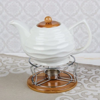 

Teapot Estet, heated, on a wooden stand, 900 ml