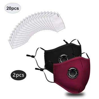 Gezichtsbedekkende Herbruikbare Met Filter Katoen Facemacks Wasbaar Verstelbare Hals Slobkousen Ademend Balaclava-1pcs + 20 Stuks Filter Gezichtsbedekkende Herbruikbare Met Filter Katoen Facemacks Wasbaar Verstelbare Hals Slobkousen Ademend Balaclava-1pcs + 20 Stuks Filter