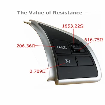 

Right Cruise Control Steering Wheel Switch 8602A088 For Outlander Mirage 2013-2015 Steering PAD Audio Control Switch