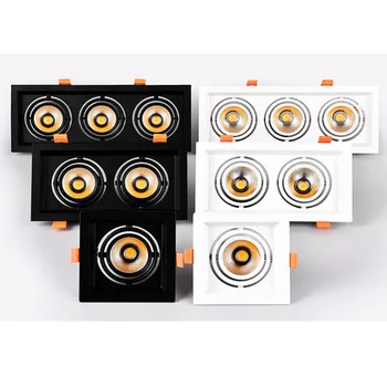 

Dimmable Led downlight light COB Ceiling Spot Light 10W 20W 30W ceiling recessed Lights Indoor Lighting AC85-265V