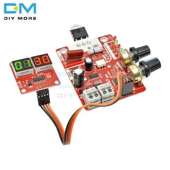 

40A 100A LED Digital Dsiplay Point Weldering Machine Control Board Panel Trigger Spot Welder Time and Current Controller Board