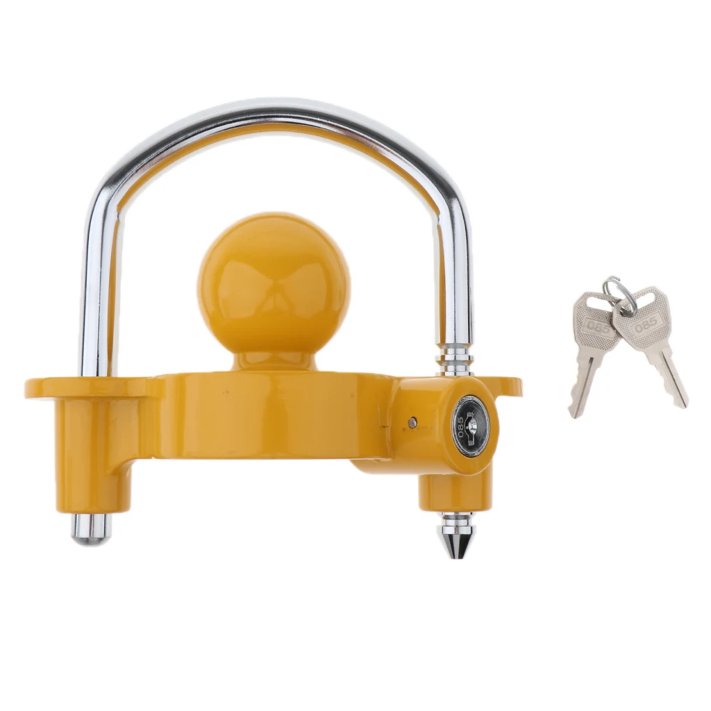 Heavy Duty Universal Boat / Utility Trailer Heavy Duty Coupler Hitch Lock