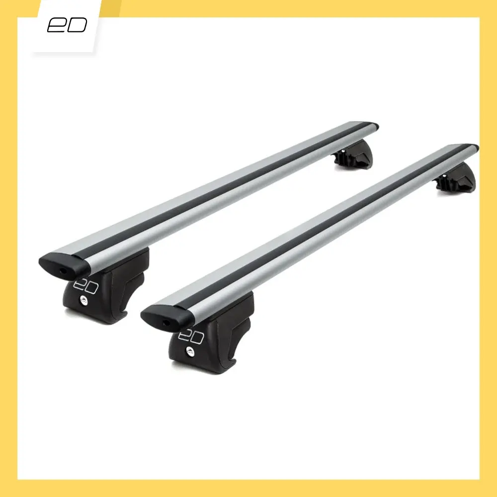 Trunk ed on the rails Toyota Land Cruiser 200 SUV 2007-on N. V.-rat-shaped cross-bars-with a lock-135 cm.Aluminum Roof Rack For Car Top Luggage