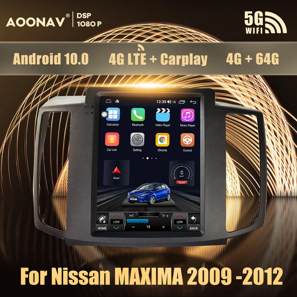Android100carstereoautoradioTeslastyleForNissanMAXIMA2009