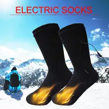 Теплые зимние теплые удерживающие изолированные теплые носки для ботинок с подогревом носки с питанием от батареи носки с электрическим подогревом для мужчин и женщин/FFY/