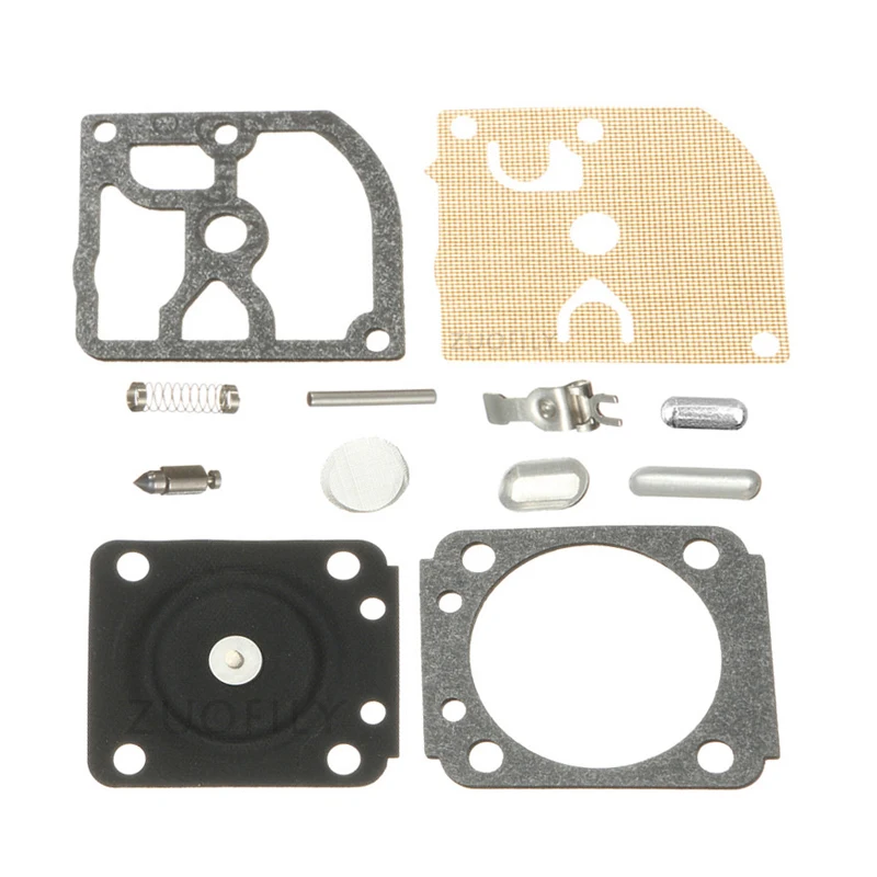 12pcs/set Carburetor Repair Gasket Kit Chainsaw Repair Kit Fits For