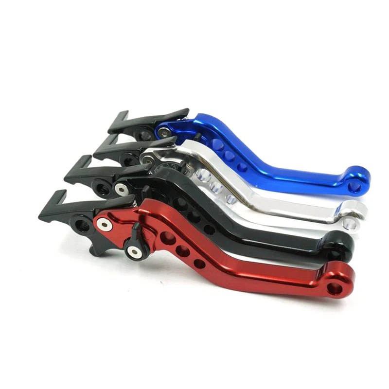 2Pcs 22mm Aluminum Motorcycle Clutch Drum Brake Lever Handle Fit Motorcycle Levers