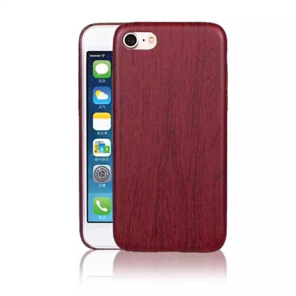 Роскошный мягкий чехол для iPhone 11 Pro 7 8 6 6S Plus X XR XS Max в стиле ретро с деревянной