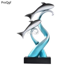 ProQgf 1 шт. набор для домашнего сада модная Полезная статуя Дельфин хайтун