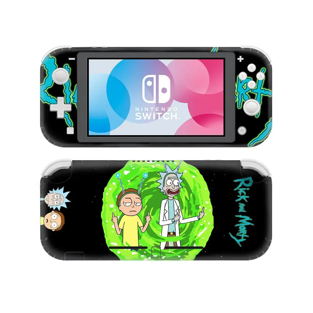 Rick and Morty nintendo switch Lite наклейки pegatinas NAND switch Lite виниловые наклейки на кожу Adesivos для nintendo Switch Lite