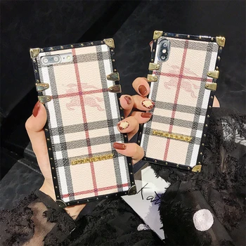 

BBr Tide brand square Apple iPhone11PRO mobile phone case suitable for xsmax protective cover 78plus anti-fall