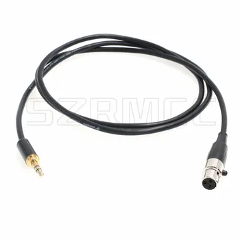 

3.5mm 1/8'' TRS to TA3F 3 Pin Mini-XLR Audio Cable for Sennheiser AKG Headphones Mic